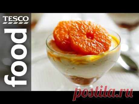 Gingerbread and clementine trifle | Tesco Real Food