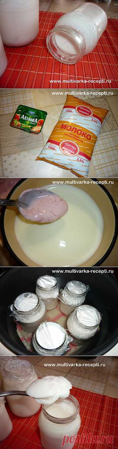 Рецепт йогурта в мультиварке панасоник |