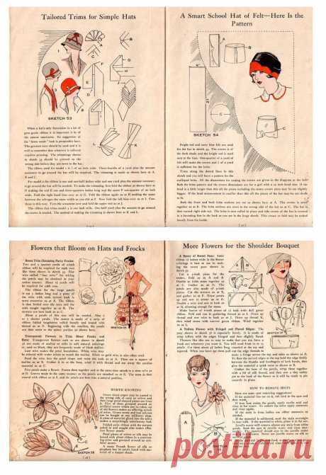 Vintage Art Deco 1920s Dressmaking Ebook - Easy Ways to Pretty Frocks - Dress Pattern Flapper Lingerie Craft Millinery Costume Design