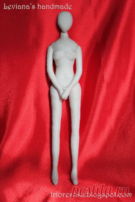 Leviana: Тряпиенс - &quot;Кукла моей мечты&quot;. Первый этап. Тело.