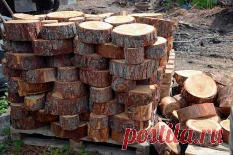 Пол из деревянных спилов - OK-Wood