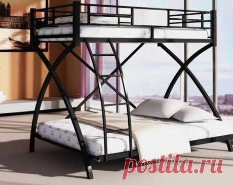 Двухъярусная кровать с широким спальным местом внизу Vignola купить по цене 22 900 руб. в Москве — интернет магазин chudo-magazin.ru