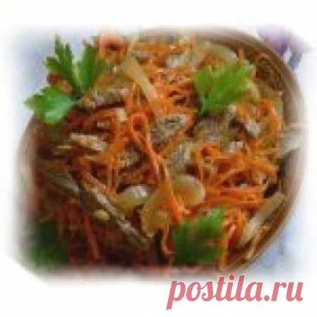 Корейское блюдо "Хе" из мяса Кулинарный рецепт