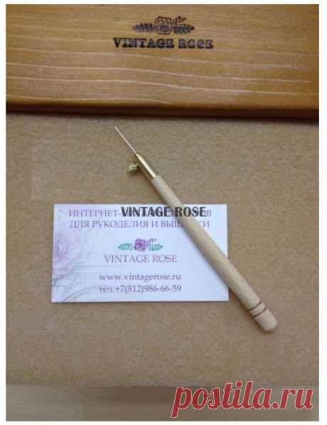 Магазин Кутюрной вышивки Vintage Rose - Люневильский крючок с 70 иглой бренда Vintage Rose
