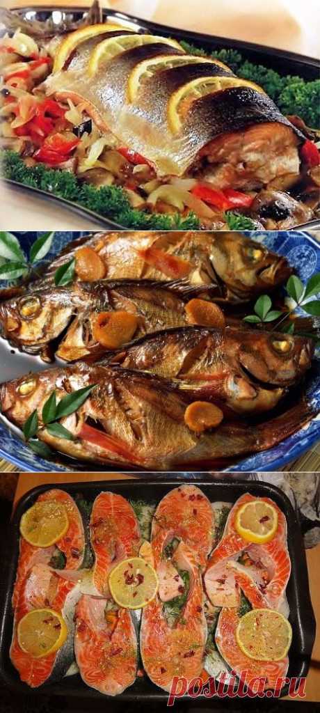 Рыба в духовке - 3 лучших рецепта и пару полезных советов » В сети – себя просвети!