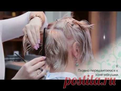 Green Zone salon ▌Короткая французская классическая стрижка