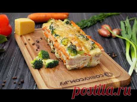 Рыба с овощами в сырном соусе - Рецепты от Со Вкусом