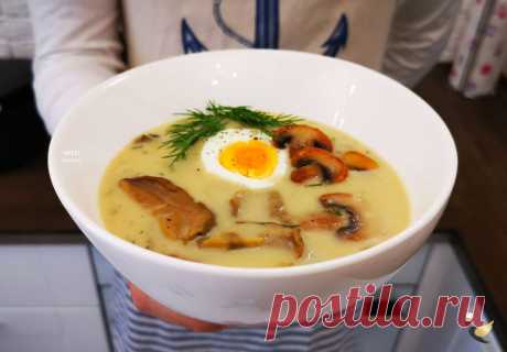 Рецепт очень вкусного супа грибная "Кулайда" из Чехии: как просто приготовить его дома