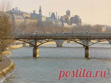 Очарование Парижа в акварелях Тьерри Дюваля