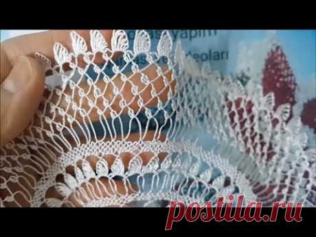 How to Learn Needle  Lace Fan technigue