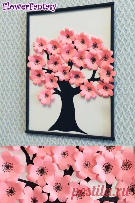 Название файла Декор стен своими руками | Diy crafts paper flowers, Paper folding art, Paper crafts