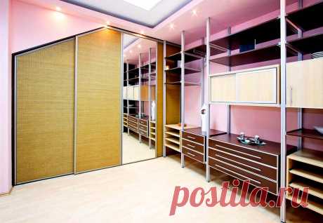 Гардеробные комнаты - дизайн, интерьер гардеробных комнат дома - идеи интерьера на сайте expostroy.ru
