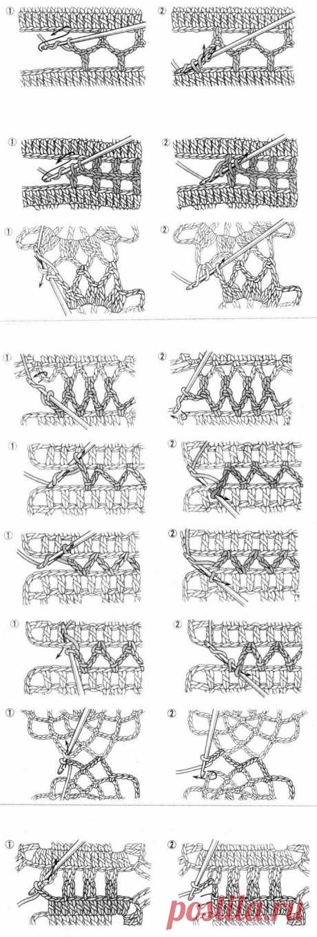соединение деталей - техника вязания. - уроки по вязанию крючком. - Каталог файлов - вязание-это модно.