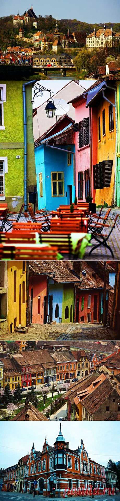 (+1) тема - Разноцветный город Сигиошара, Румыния | ТУРИЗМ И ОТДЫХ