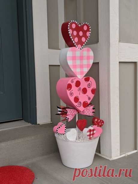Декор с сердечками к Дню Валентина
Идеи для детского творчества