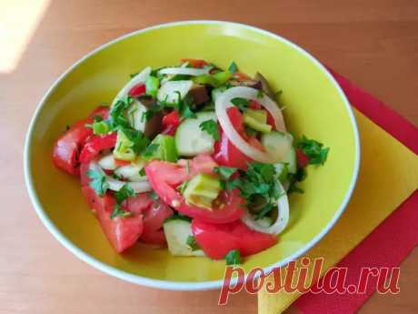 Вкусный салат из овощей с пикантной заправкой «Шехерезада» - Будет вкусно - 7 июня - 43887490050 - Медиаплатформа МирТесен
