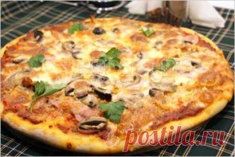 Итальянская пицца – Рецепт с фото. Рецепты. Рецепты выпечки. Другая выпечка