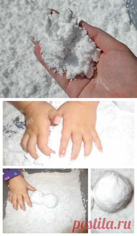 Как сделать снег своими руками | Своими руками