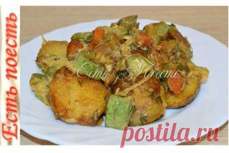 Кабачки с картофелем в сметанном соусе – пошаговый рецепт с фотографиями