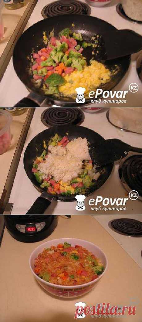 Жареный рис за 15 минут! — Рецепт приготовления с фото — Горячие блюда, Блюда из крупы