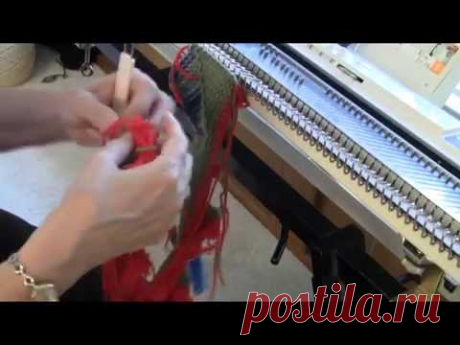 Knit Entrelac Intro 1 of 2 by Diana Sullivan - YouTube