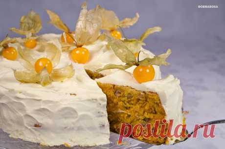 Carrot and Pineapple Cake (морковно-ананасовый торт)