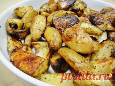 Гарнир из картофеля в духовке - пошаговый рецепт с фото на Повар.ру