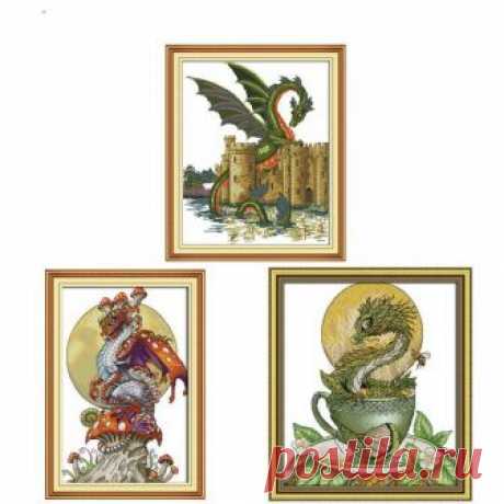 Dinosaur, dragon, cross stitch, cross stitch kit, animal, embroidery, cross stitch pattern, craft gifts, embroidery kit, modern cross stitch Dinosaur, dragon, cross stitch, cross stitch kit, animal, embroidery, cross stitch pattern, craft gifts, embroidery kit, modern cross stitch, embroidery kit, craft gifts, DIY, kit, xstitc  ► More cross stitch kits :