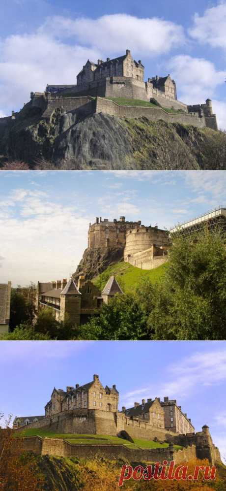 Самый известный замок Шотландии — Эдинбургский замок — был загадкой уже в древности
