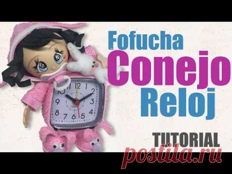 fofucha Bebe Conejo Reloj - Fofucha baby clock
