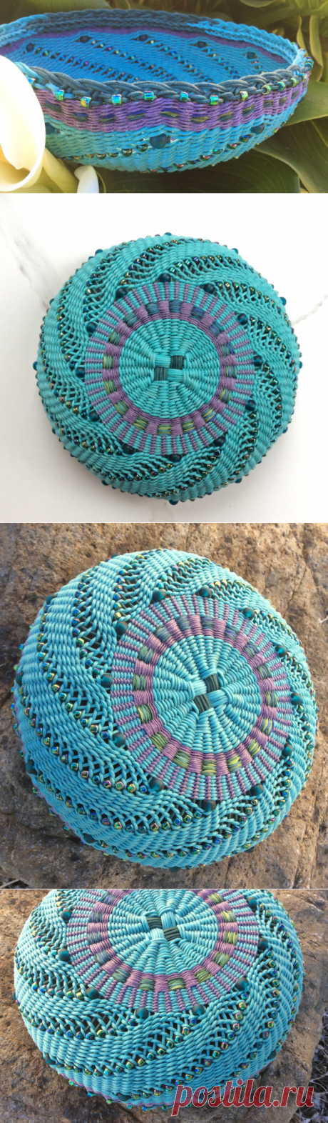 Precious by Twisted Spokes : Hand Woven Basket от TwistedSpokes