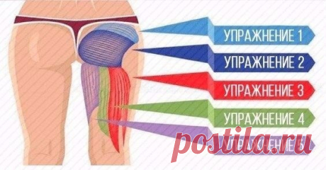 ТОП-5 упражнений, чтобы проработать каждую мышцу наших ягодиц