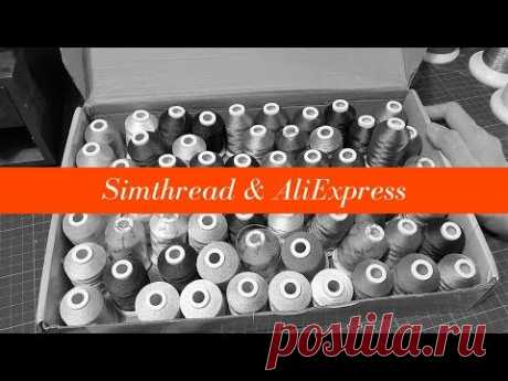 SIMTHREAD|Нитки для машинной вышивки с АлиЭкспресс