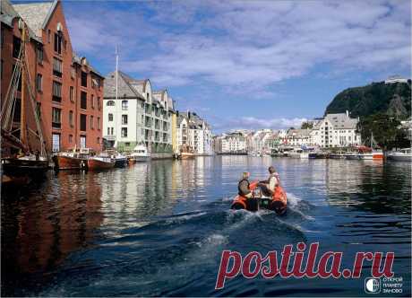 Чудесный норвежский городок Олесунн - Путешествуем вместе