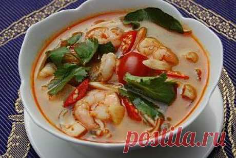 Рецепт тайского супа Том Ям | Ваши любимые рецепты