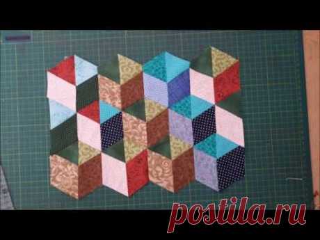 Open Boxes Block Quilt