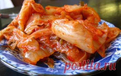 Кимчи из пекинской капусты — мировая закуска, гости буквально сметают ее со стола! | NashaKuhnia.Ru