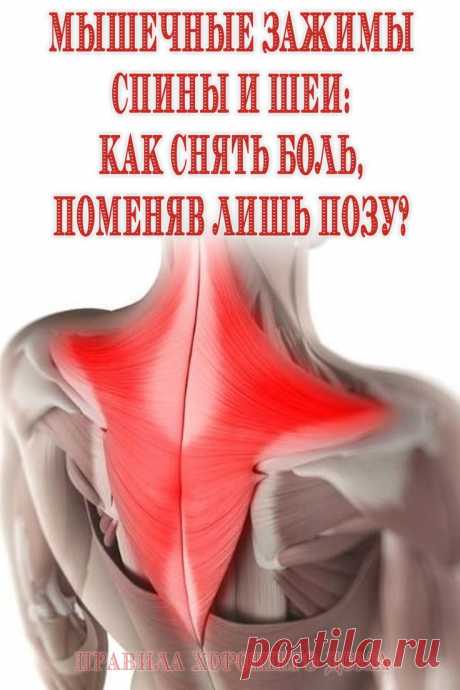 Muskelclips des Rückens und des Nackens: Wie beseitigt man die Schmerzen, indem man nur eine Pose ändert? - #ändert #beseitigt #des - Favland.org