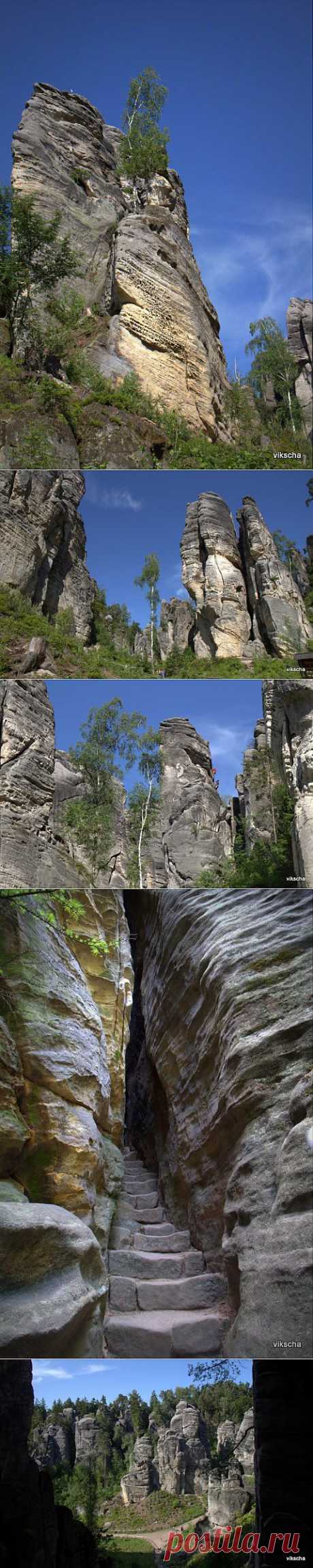 Праховские скалы – уникальное творение природы (Чехия) | ЛЮБИМЫЕ ФОТО