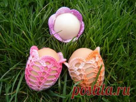 Вязаный декор для яиц к Пасхе - Сам себе мастер - 10 апреля - 43553009371 - Медиаплатформа МирТесен
