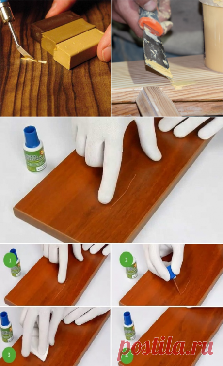 Как избавиться от сколов и царапин на изделиях из древесины, ламинате или мебели