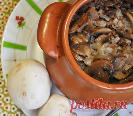 Гречка с грибами - рецепт с фото - как приготовить - ингредиенты, состав, время приготовления - Леди Mail.Ru