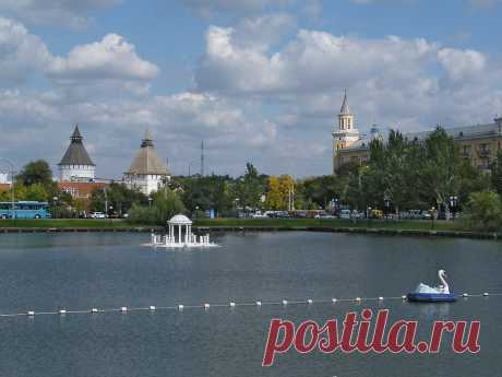 Астрахань - жемчужина Поволжья. Прогулка по городу.