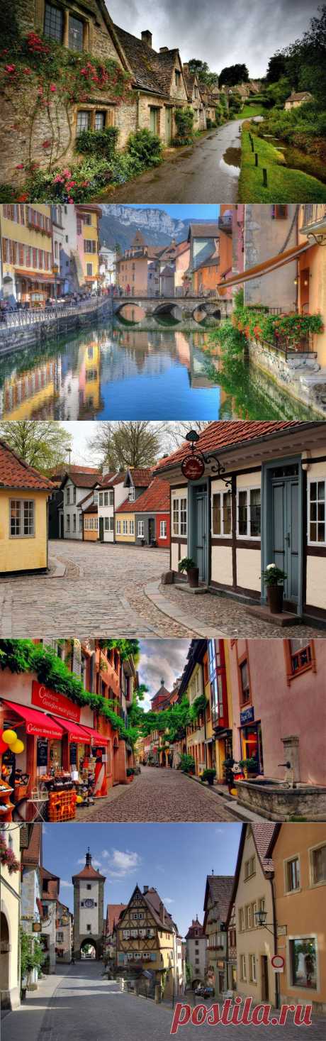 20 уютных европейских городов, про которые не знают большинство туристов