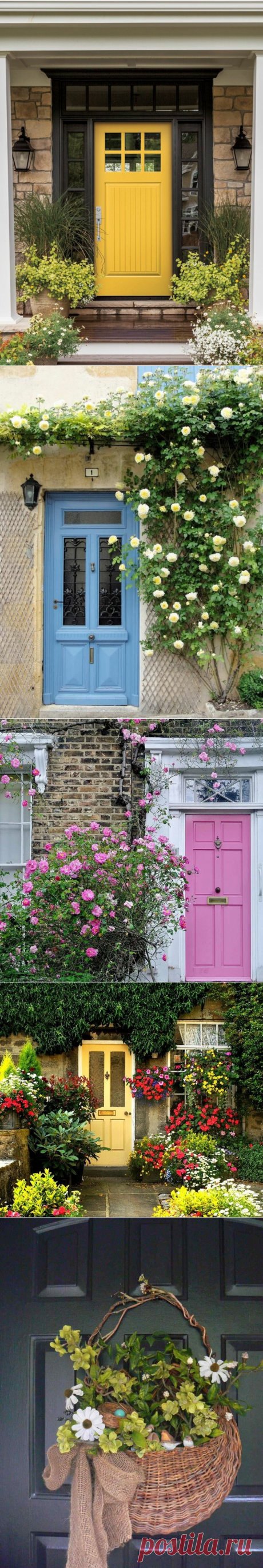 Как украсить двери на даче и террасу своими руками - 18 фото | Фабрика Дверей | Яндекс Дзен
