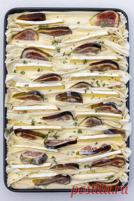 Рецепт пирога Фило с инжиром и бри — Тесто Фило — Antoniou Fillo Pastry