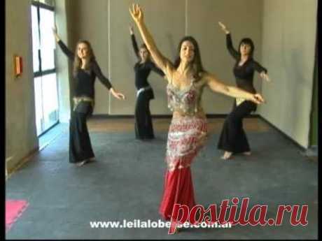 Pasos básicos de la danza Árabe, Camello, Leila Loberse - YouTube