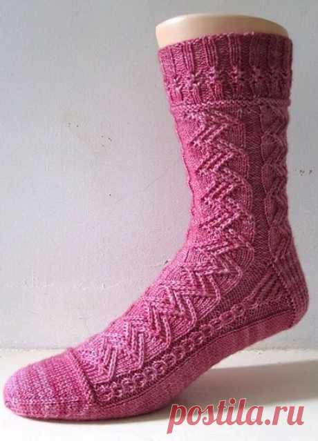 Вязаные носки «Мадам Бовари»