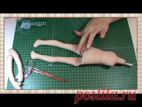 (754) Tutorial Hada de la Navidad: Materiales, coser piezas y rellenar - YouTube