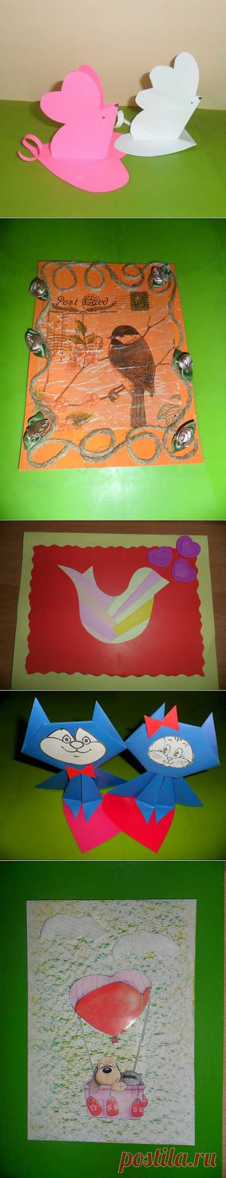 «Валентинки, валентинки, валентиночки» (творческие работы детей подготовительной группы) - Для воспитателей детских садов - Мааам.ру
